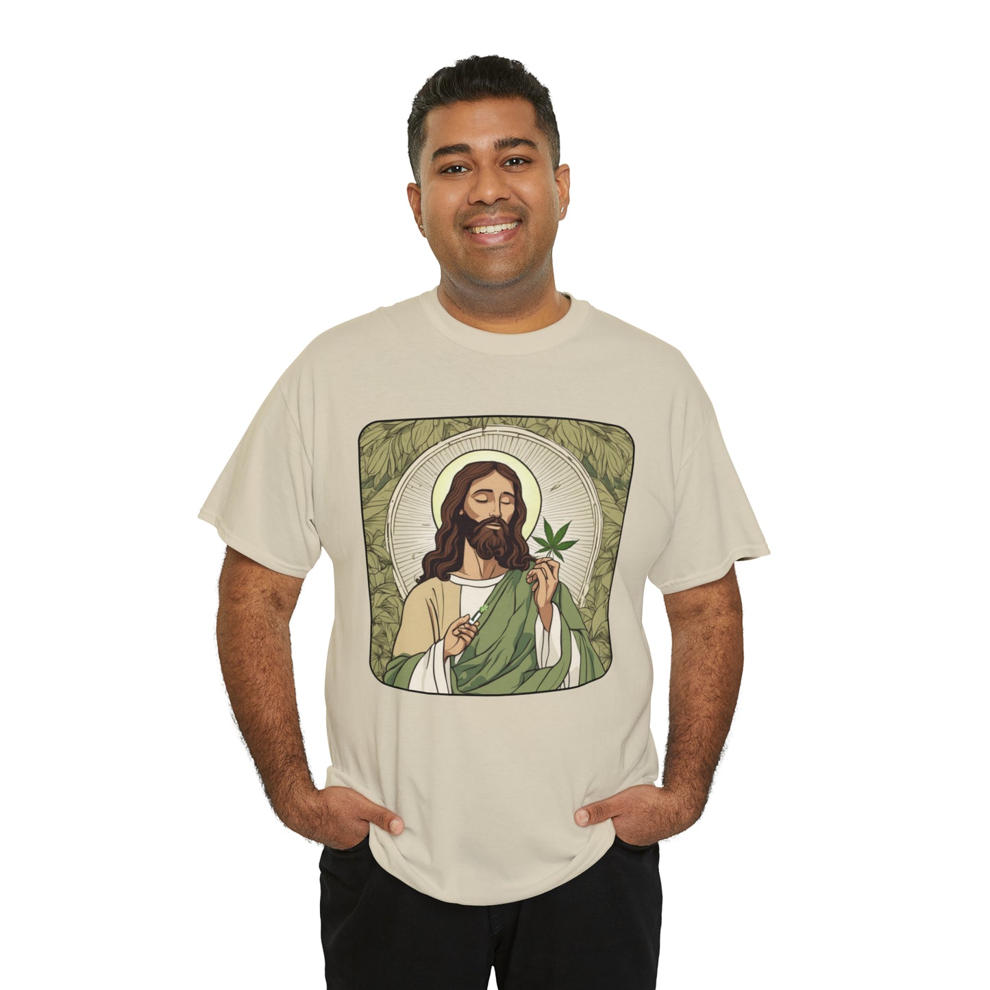 Unisex Heavy Cotton Tee Cannabis Enthusiast No.4