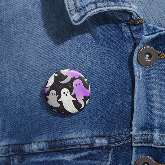 Custom Pin Buttons Discreet PRIDE