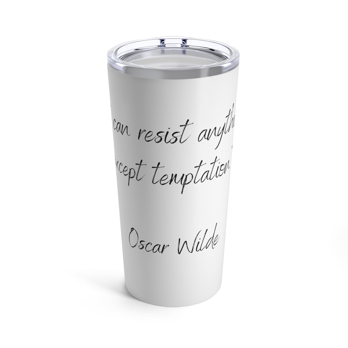 Tumbler 20oz Oscar Wilde Quote Series