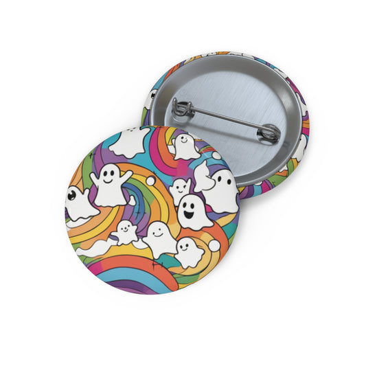 Custom Pin Buttons Discreet PRIDE