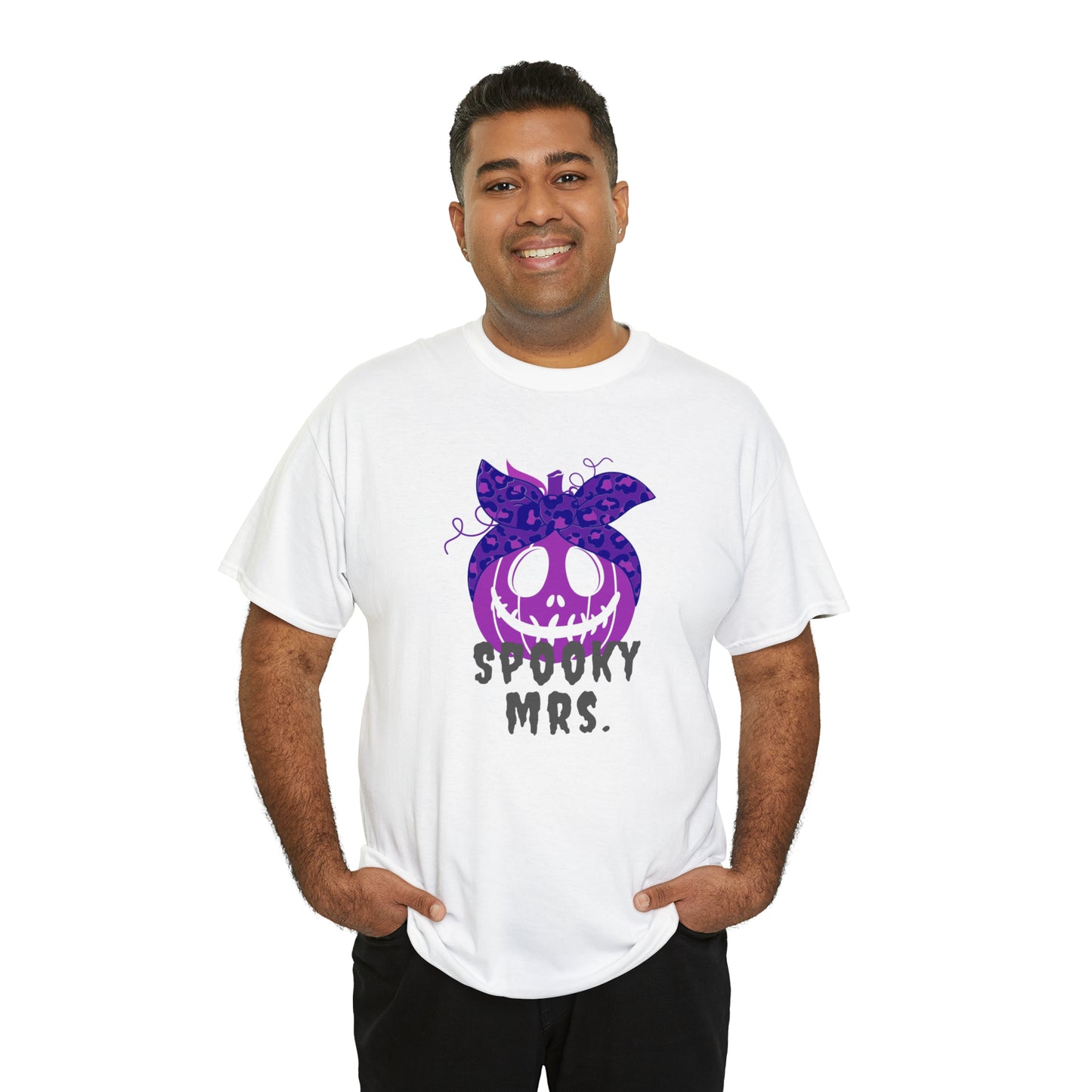 Spooky Mrs. Halloween Pumpkin Tshirt