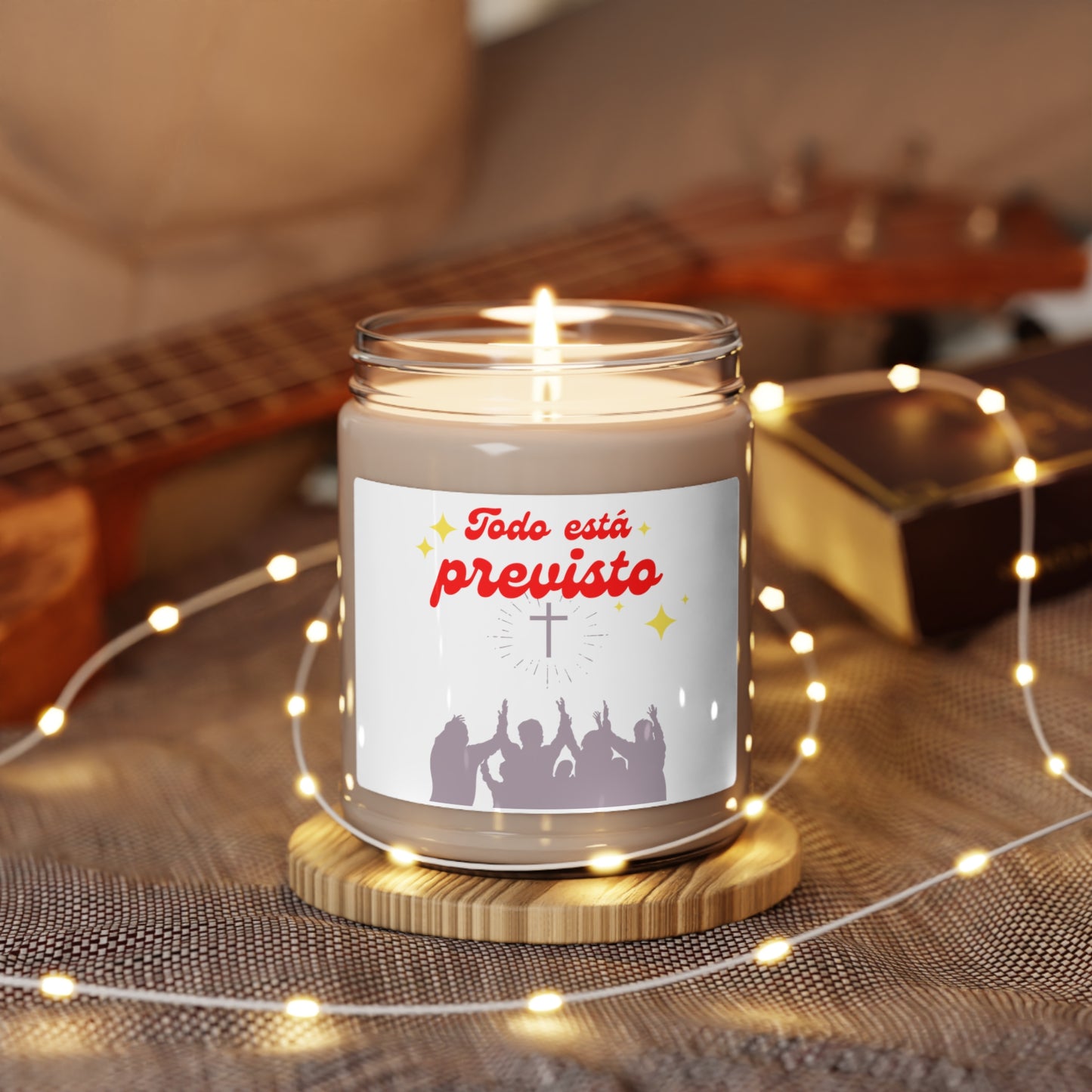 Todo está previsto Scented Soy Candle, 9oz
