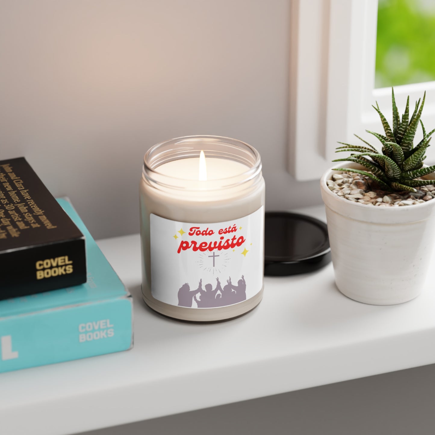 Todo está previsto Scented Soy Candle, 9oz