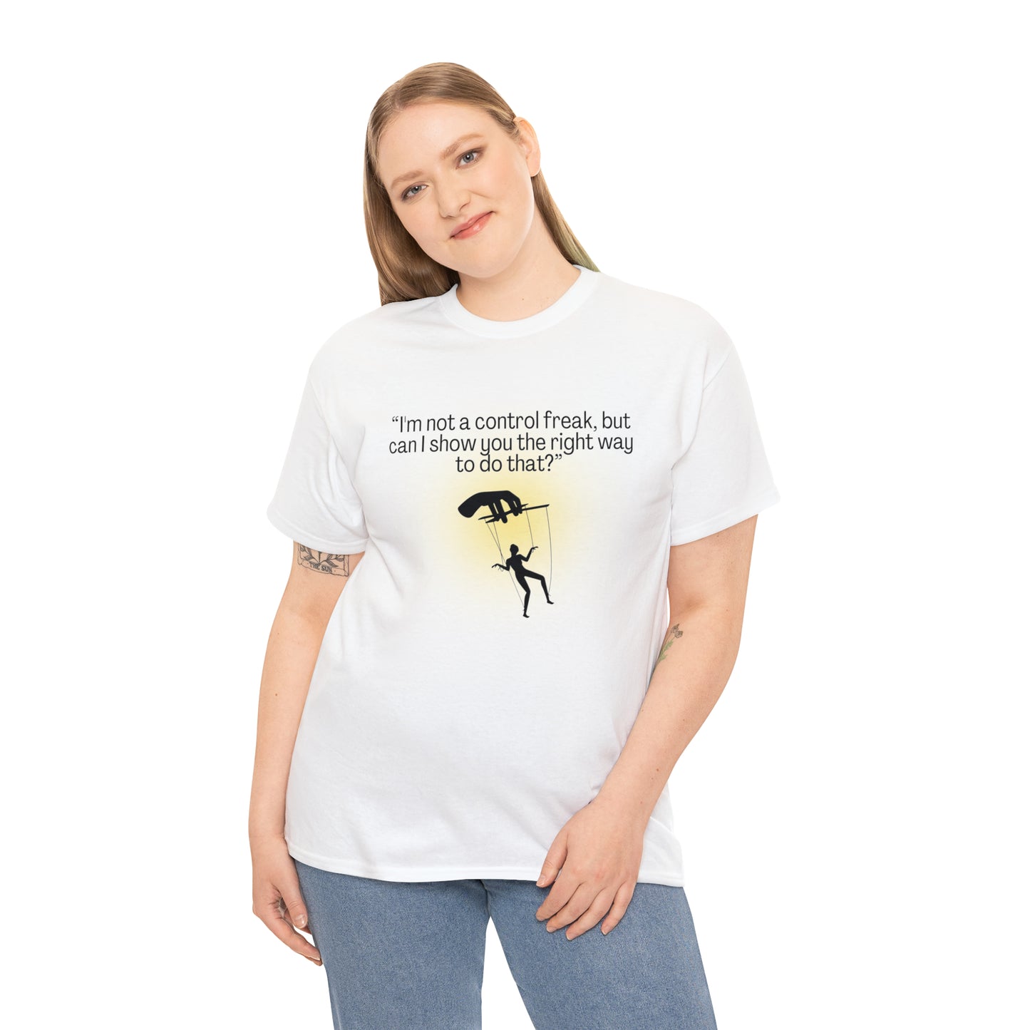 Control Freak Graphic Tshirt Unisex Heavy Cotton Tee