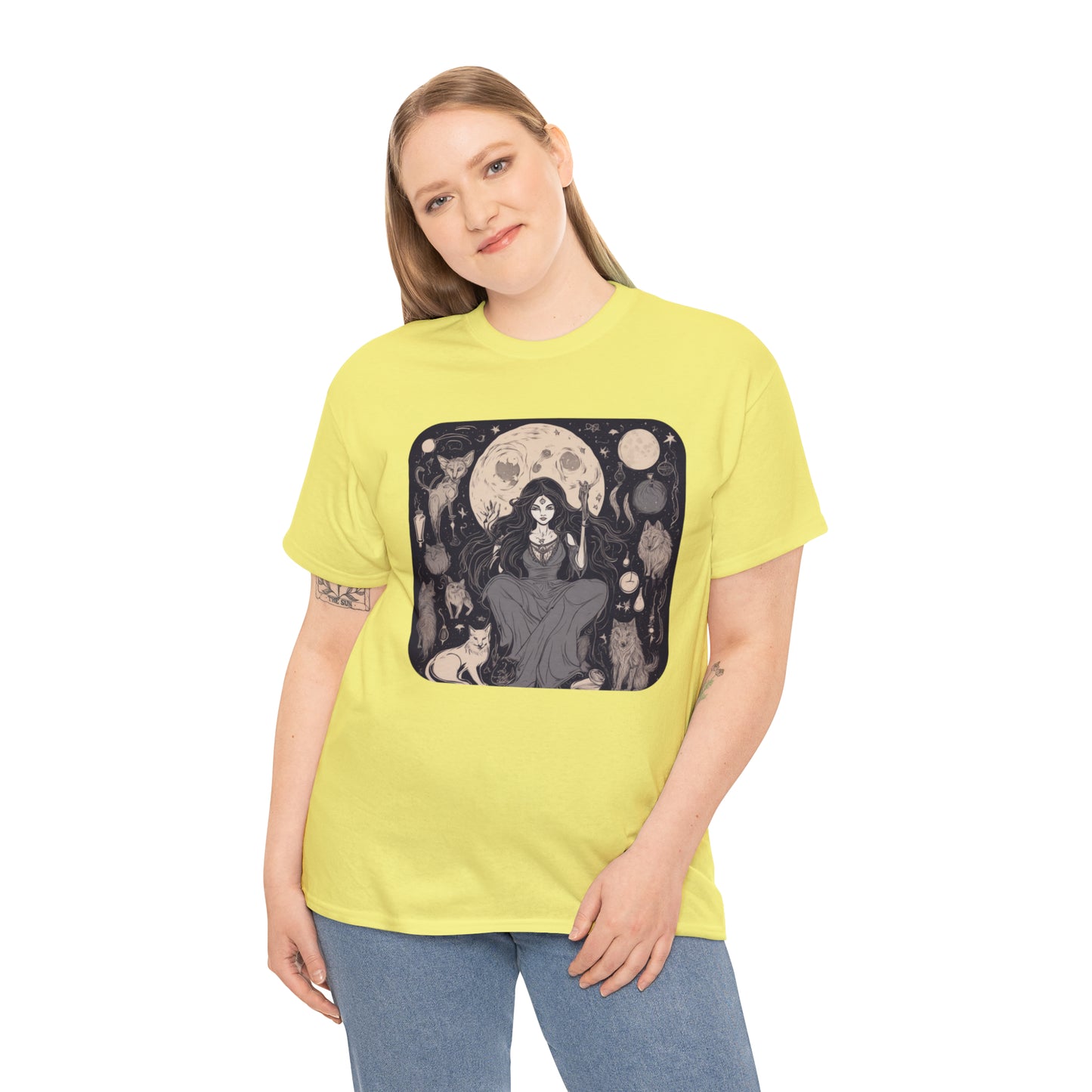 Unisex Heavy Cotton Tee Witchy Vibes