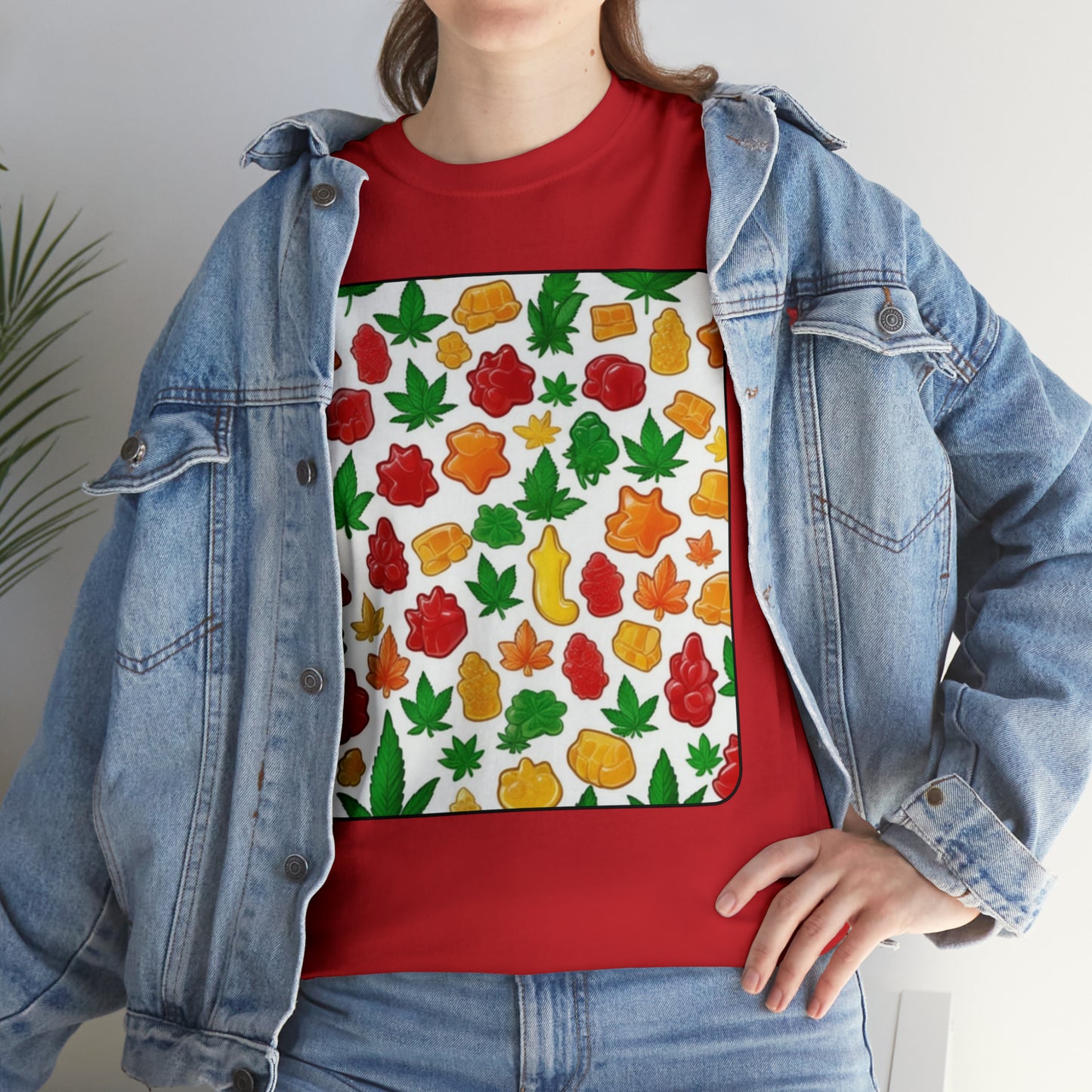 Unisex Heavy Cotton Tee Cannabis Enthusiast No. 8