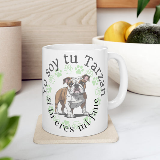 Tarzan y Jane Ceramic Mug 11oz