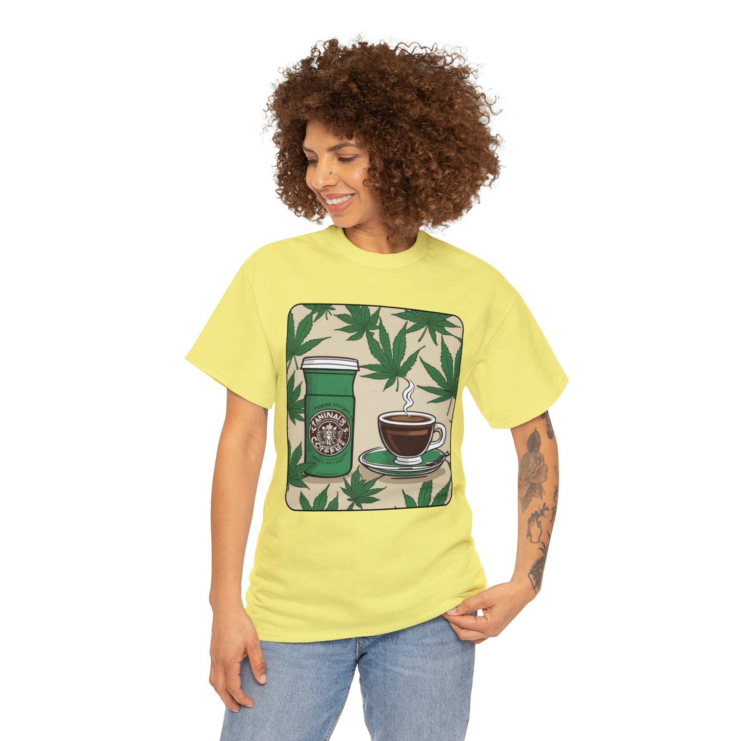 Unisex Heavy Cotton Tee Cannabis Enthusiast No.7
