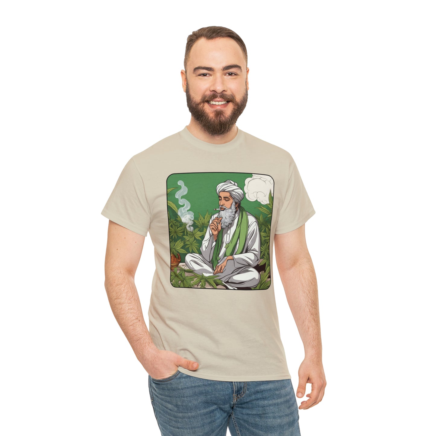 Unisex Heavy Cotton Tee Cannabis Enthusiast No.5