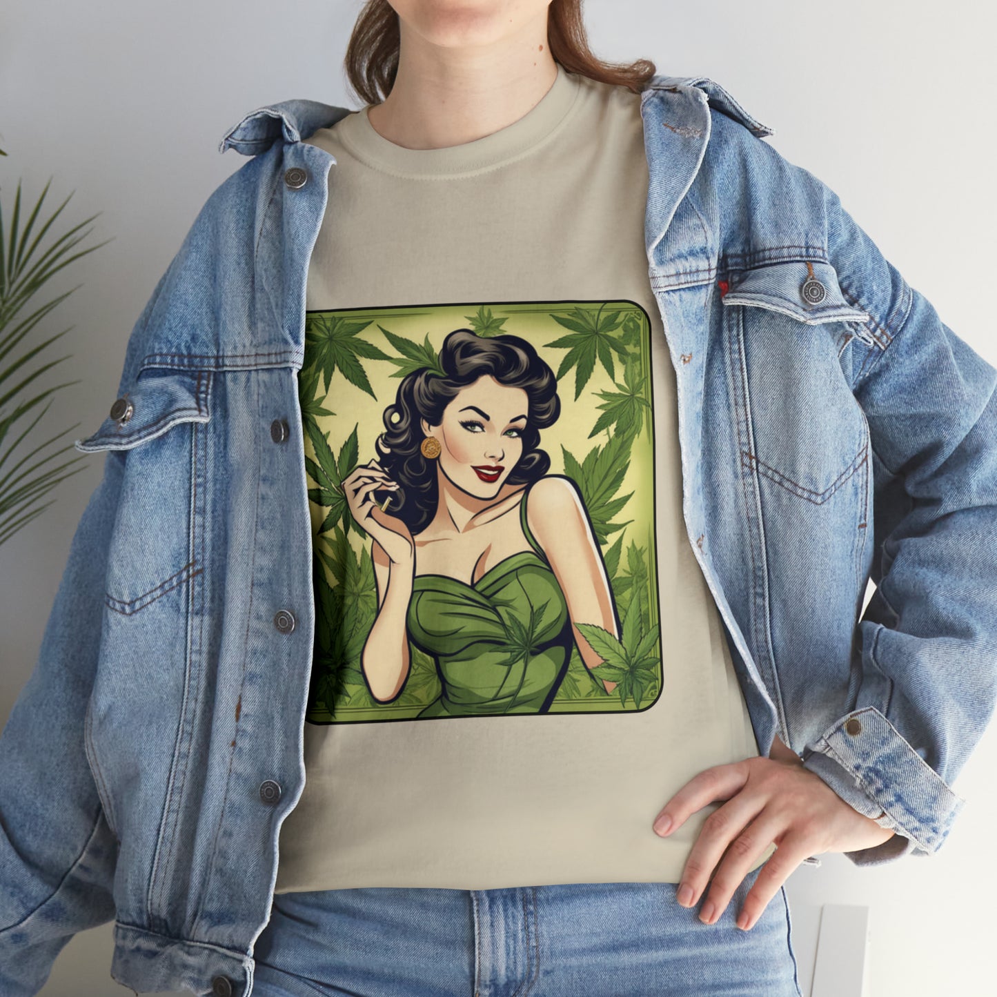 Unisex Heavy Cotton Tee Cannabis Enthusiast No. 11