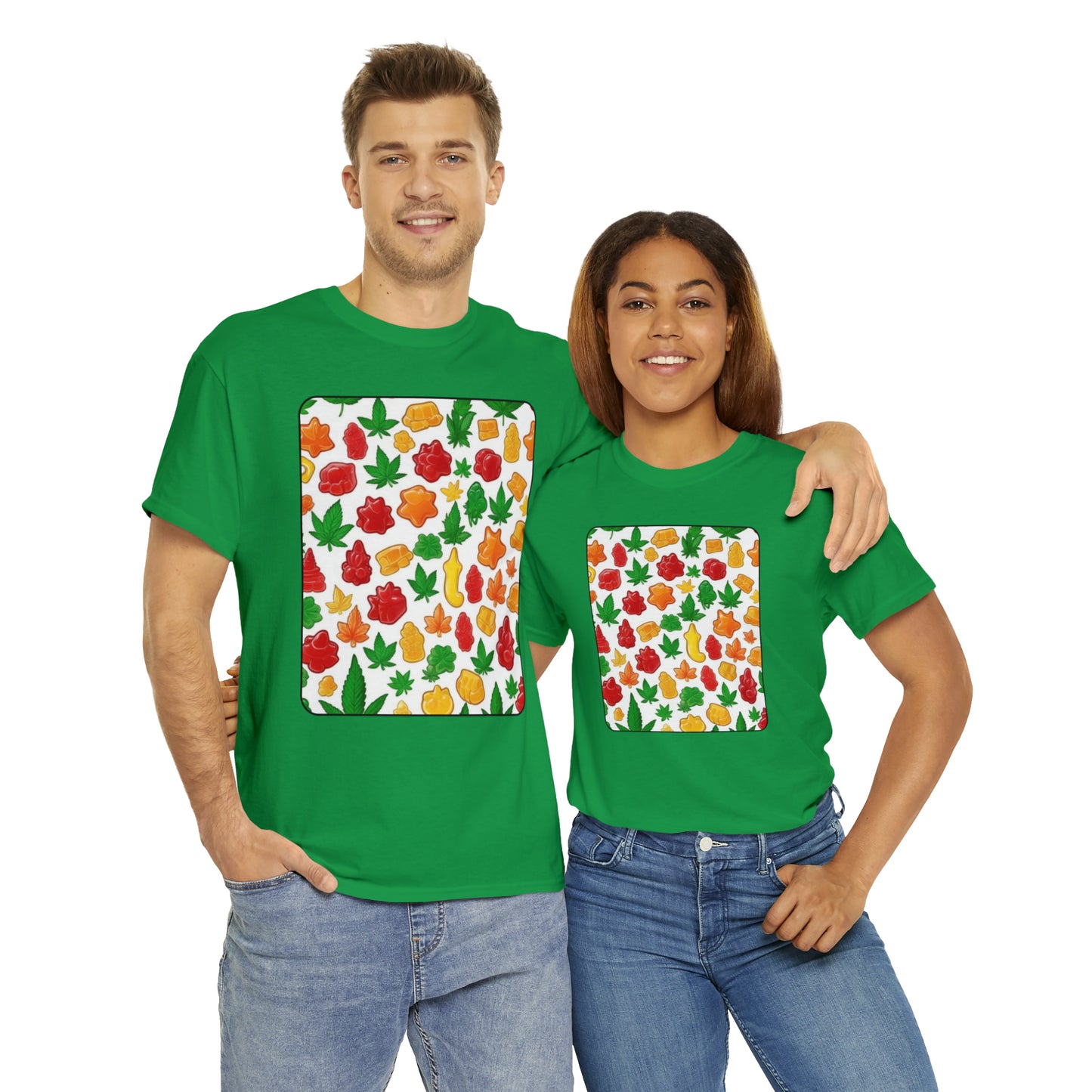 Unisex Heavy Cotton Tee Cannabis Enthusiast No. 8