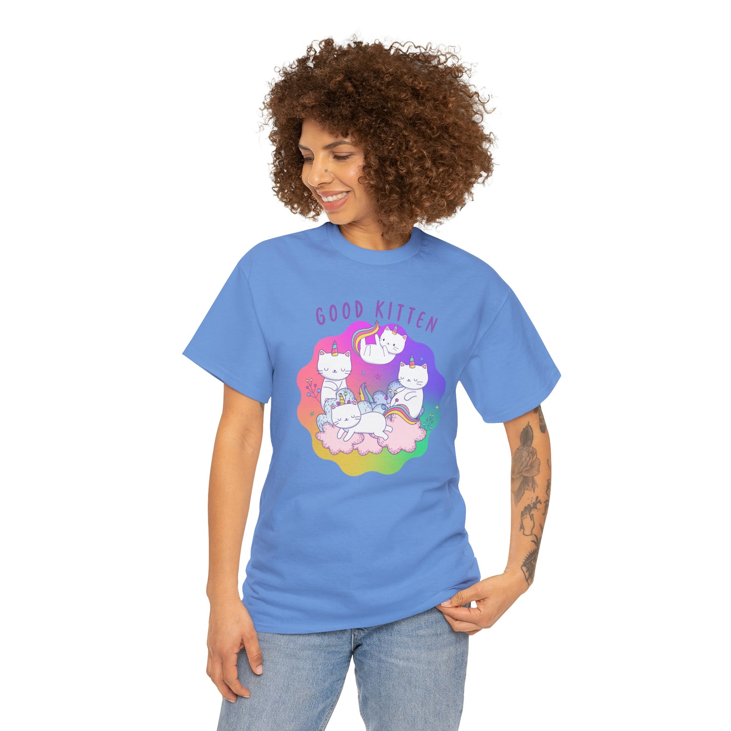 Good Kitten Graphic Tshirt Unisex Heavy Cotton Tee