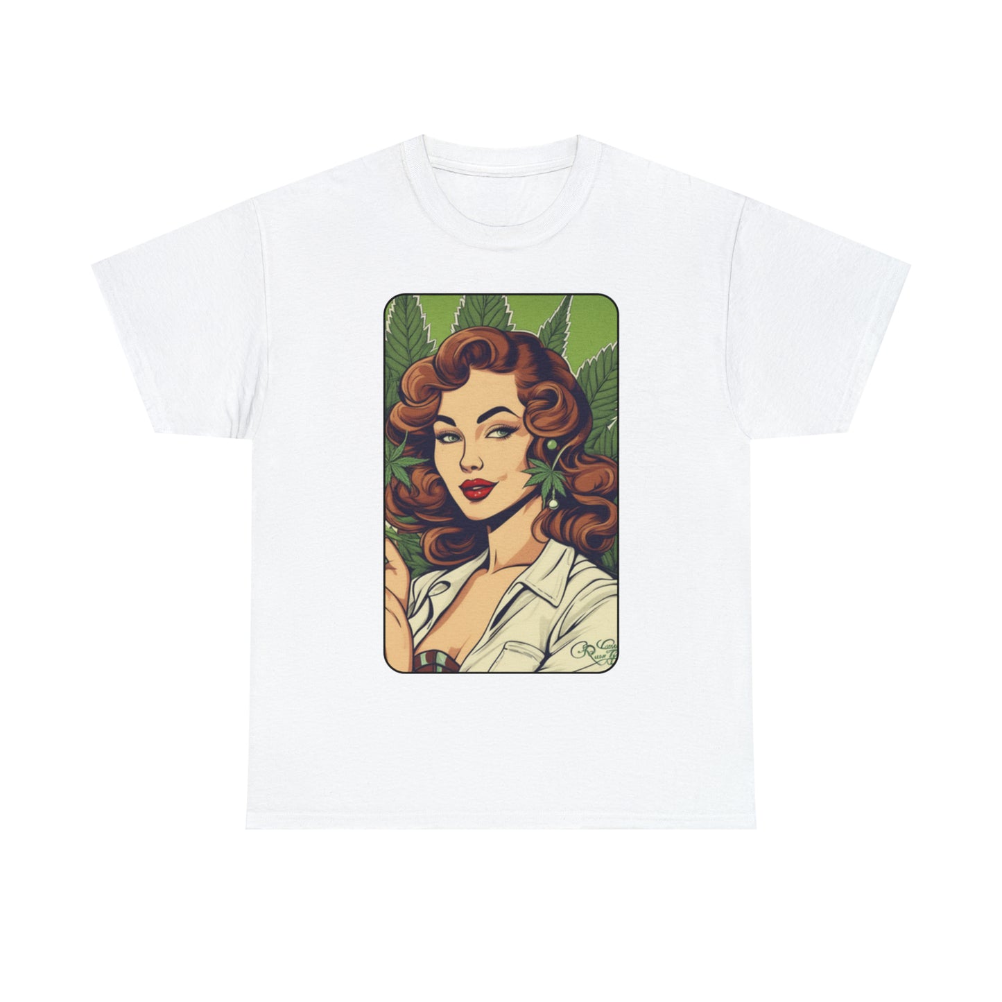 Unisex Heavy Cotton Tee Cannabis Enthusiast No. 10