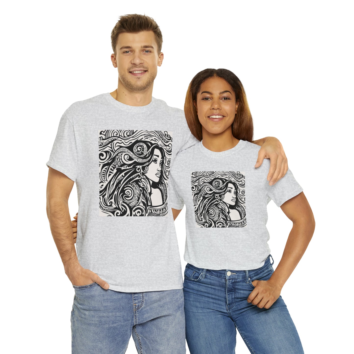 Unisex Heavy Cotton Tee Tribal Inspirations