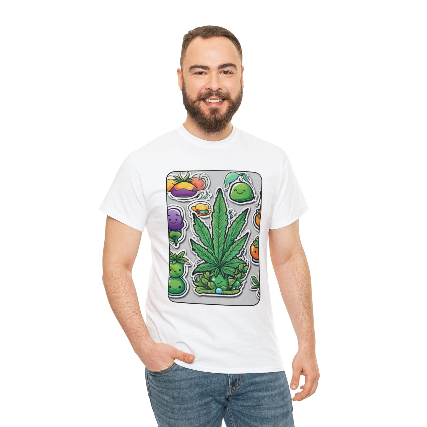 Unisex Heavy Cotton Tee Cannabis Enthusiast No. 9
